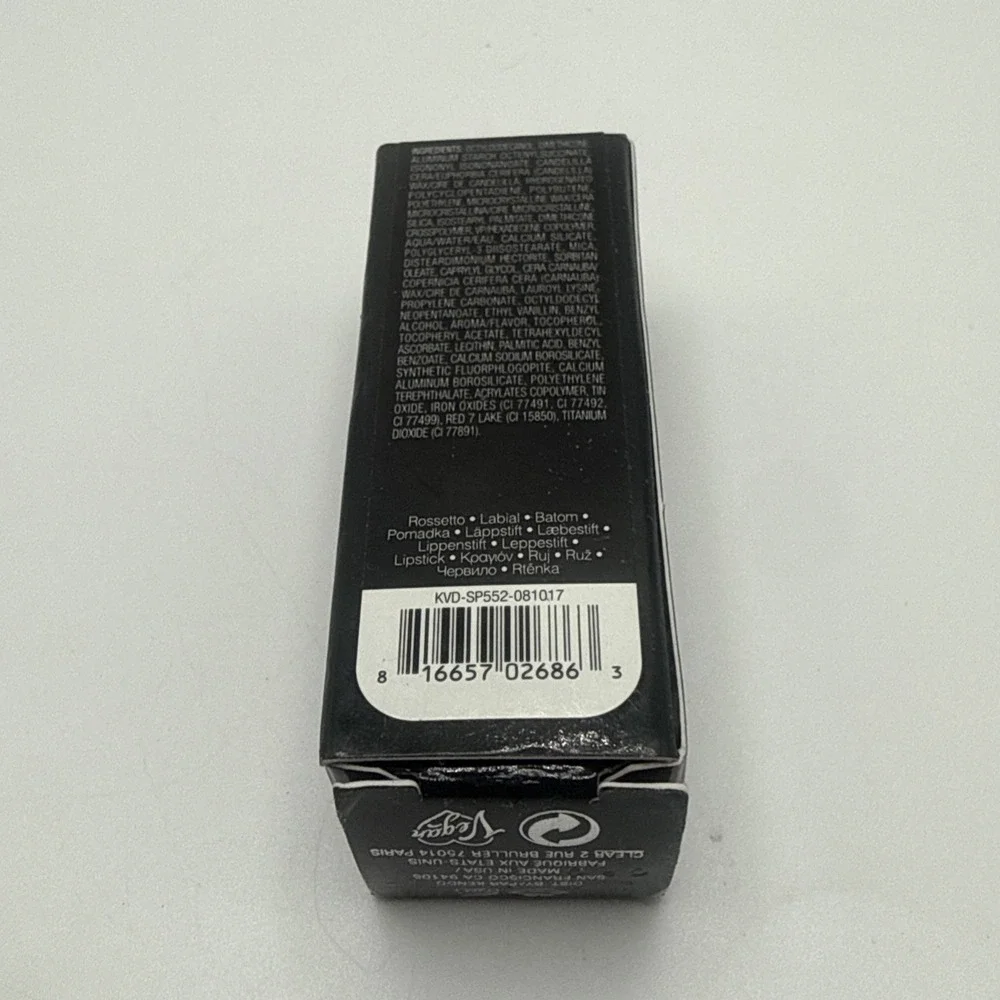 Kat Von D Studded Kiss Creme Lipstick OG Lolita Full Size New in Box
